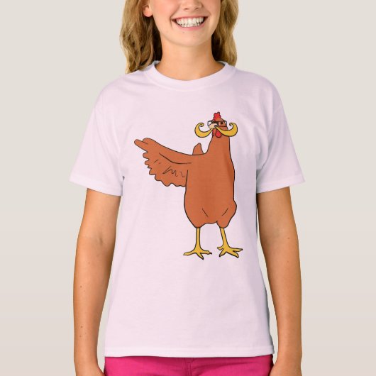 No Chicken Here T-shirt (Voorkant)