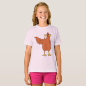 No Chicken Here T-shirt (Voorkant volledig)