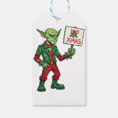 No Christmas – Rebel Alien Style Cadeaulabel (Achterkant)