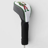 No Christmas – Rebel Alien Style Golfheadcover (Schuin)