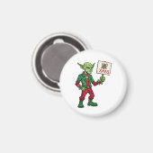 No Christmas – Rebel Alien Style Magneet (Voorkant / Achterkant)