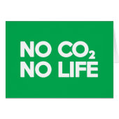 NO CO2 NO LIFE CARTE (Devant horizontal)