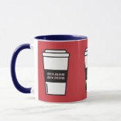"No Coffee No Torah" Mug Humour juif (Gauche)