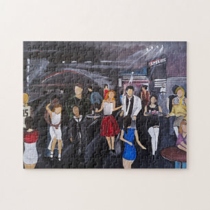 No Control Schilderij van Alfred Fox Poster Legpuzzel