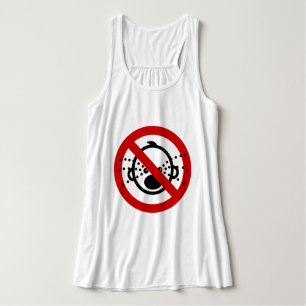 NO Cry Babies ⚠ Thai Airport Sign ⚠ Tanktop
