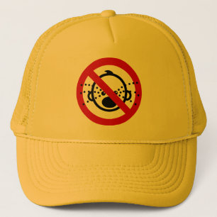 NO Cry Thai Airport Sign ⚠ Trucker Pet
