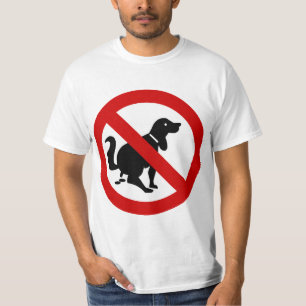NO Dog Fouling ⚠ Thai Sign ⚠ T-shirt