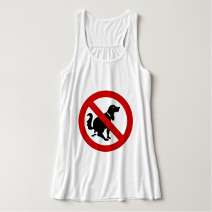 NO Dog Fouling ⚠ Thai Sign ⚠ Tanktop