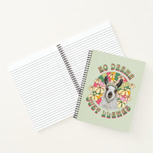 No Drama Just Llamas - Cute Boho Llama Notitieboek