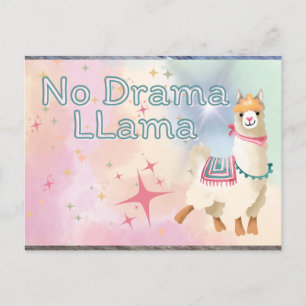 No Drama Llama Briefkaart