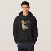 No Drama Llama Hoodie (Voorkant volledig)