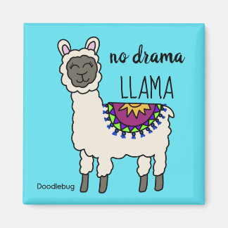No Drama Llama Magneet