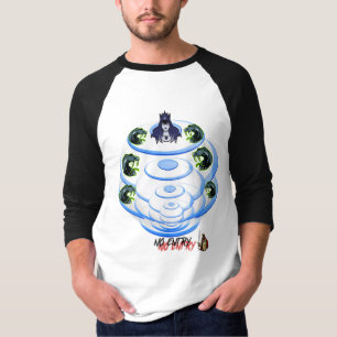 No Entry Anime Portal Raglan T-shirt – Free Fit