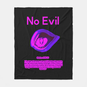 No Evil - City Jamz - Fleece Dekbed Deken