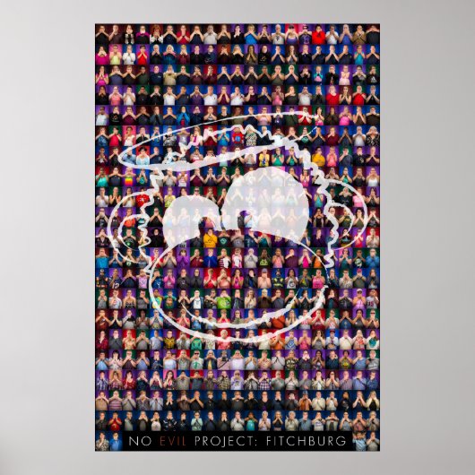 No Evil Project : Fitchburg Poster (Devant)