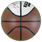 No Excuses Just Buckets – Personalized Motivationa Basketbal (Rechts)