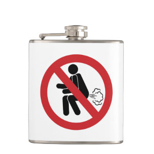 NO Farting ⚠ Funny Thai Toilet Sign ⚠ Heupfles