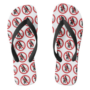 NO Farting ⚠ Funny Thai Toilet Sign ⚠ Teenslippers