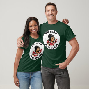 No Fear Play Rugby - Unisex Rugby T-Shirt