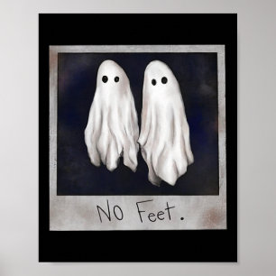 No Feet Ghost Halloween Witch Lydia Bleach Spooky Poster