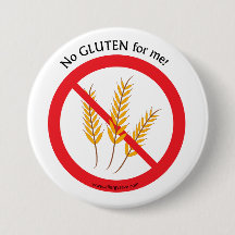 'No Gluten for me'-logo voor allergische reacties