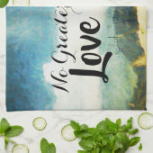 No Greater Love John 15:13 Serviettes d'Écriture (Plié)