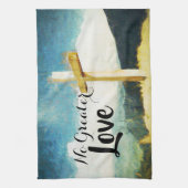 No Greater Love John 15:13 Serviettes d'Écriture (Vertical)