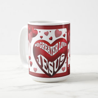 'No Greater Love©'-mok 330ml. Koffiemok