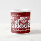 No Greater Love© Mug de café géant 20oz (Devant)
