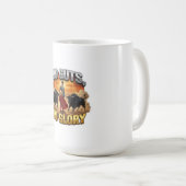 No Guts, No Glory: Motivational & Success Mindset Koffiemok (Voorkant rechts)