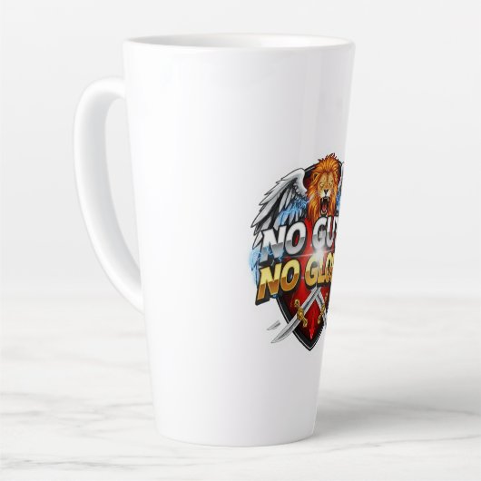 No Guts, No Glory: Motivational & Success Mindset Latte Mok (Linkerhoek)