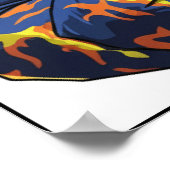 No Handouts Just Hustle – Street Motivation Poster (Coin)