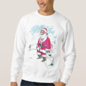 No Ho-Ho-Ho hommes blanc sweatshirt (Devant)
