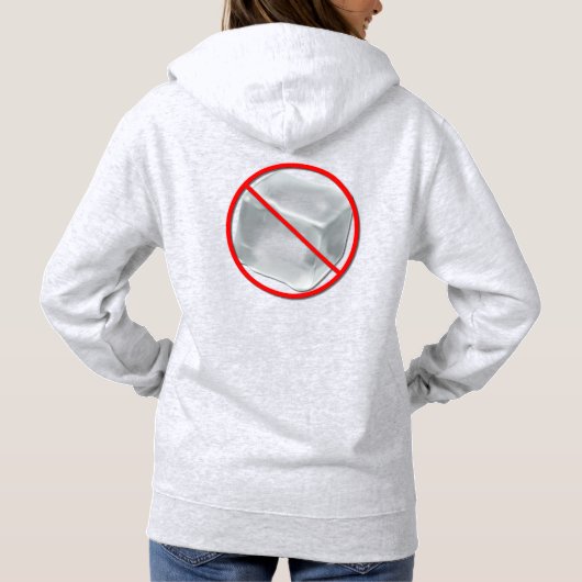 NO I.C.E. HOODIE (Achterkant)
