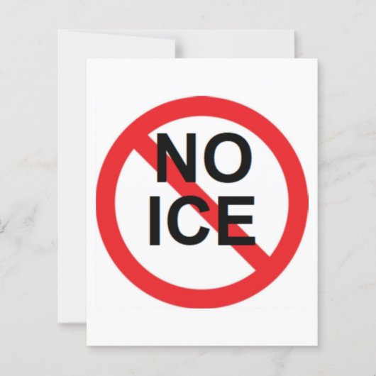 NO ICE (Voorkant)