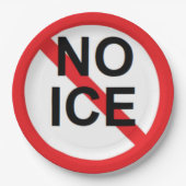 NO ICE  PAPIEREN BORDJE (Voorkant)