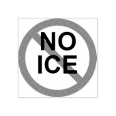 NO ICE Wood Art Stamp Rubberstempel (Afrduk)