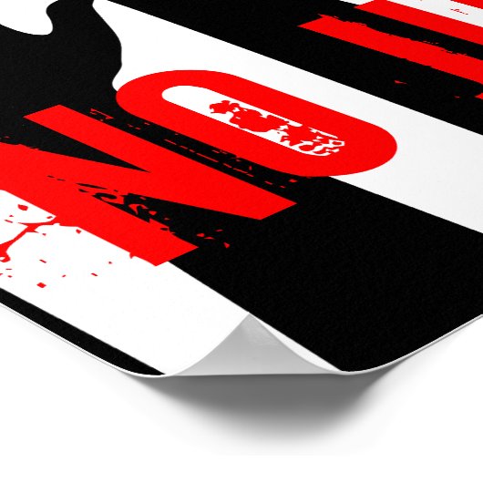 No Justice Poster (Coin)