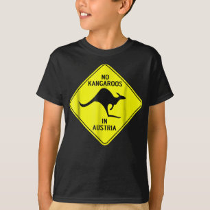 No Kangaroos In Austria T-shirt