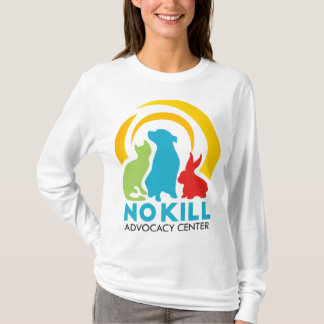 No Kill Advocacy Center voor vrouwen met lange mou T-shirt