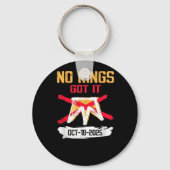 No King Patriotic Freedom No Kings In America Crea Sleutelhanger (Voorkant)