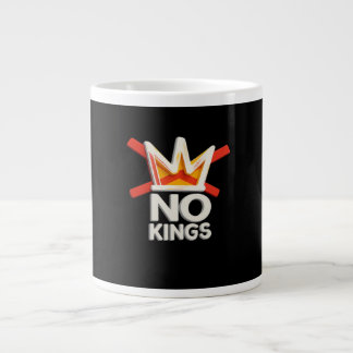 No Kings Anti Minimal Clean Design Extra Grote Beker