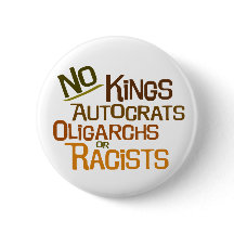 No Kings -- Brown Version Button