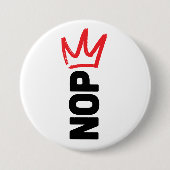 No Kings Button (Voorkant)