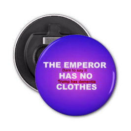 NO KINGS BUTTON FLESOPENER