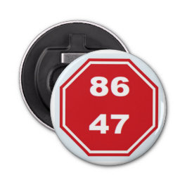 NO KINGS BUTTON FLESOPENER