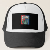 No Kings Classic Patriotic Style Trucker Pet (Voorkant)