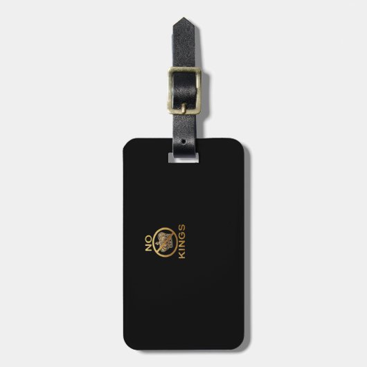 No Kings Creative Style Bagagelabel (Voorkant verticaal)