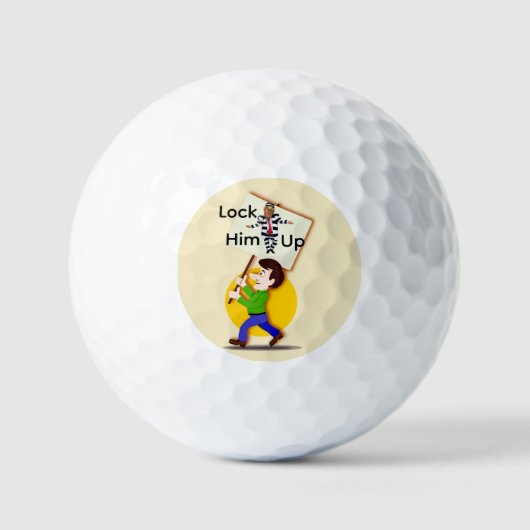 No Kings Golf Balls Golfballen (Voorkant)