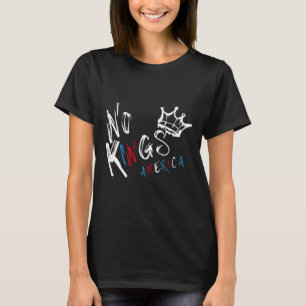 No Kings in America 50501 voor mannen en vrouwen T-shirt